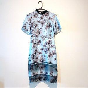 ASOS floral midi dress